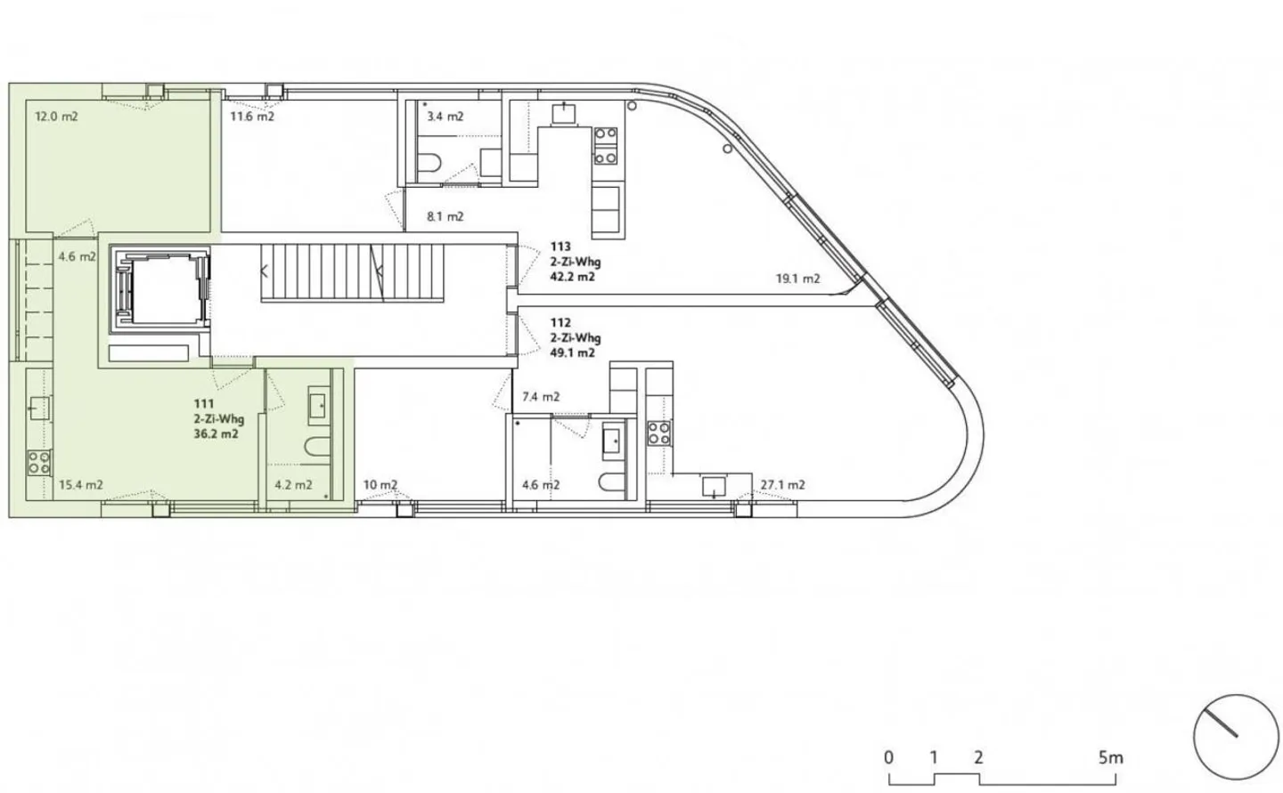 Moderne Wohnung in bester Lage - Foto 7 von 7