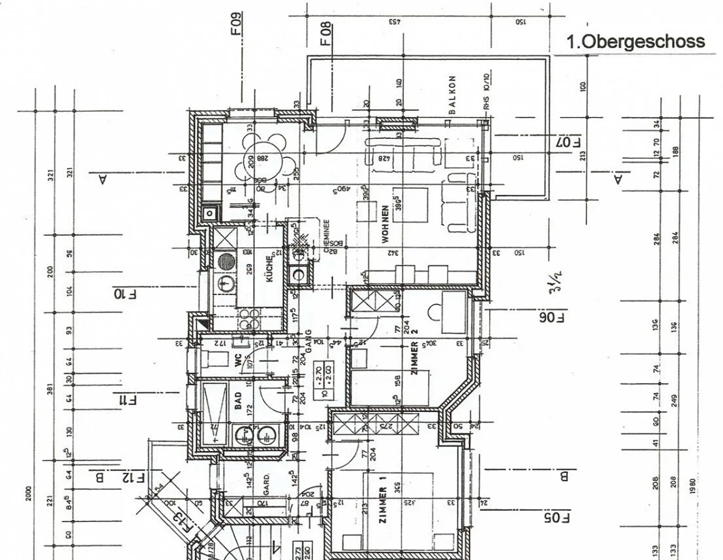 Charmante Wohnung mit Cheminée - Foto 10 von 10