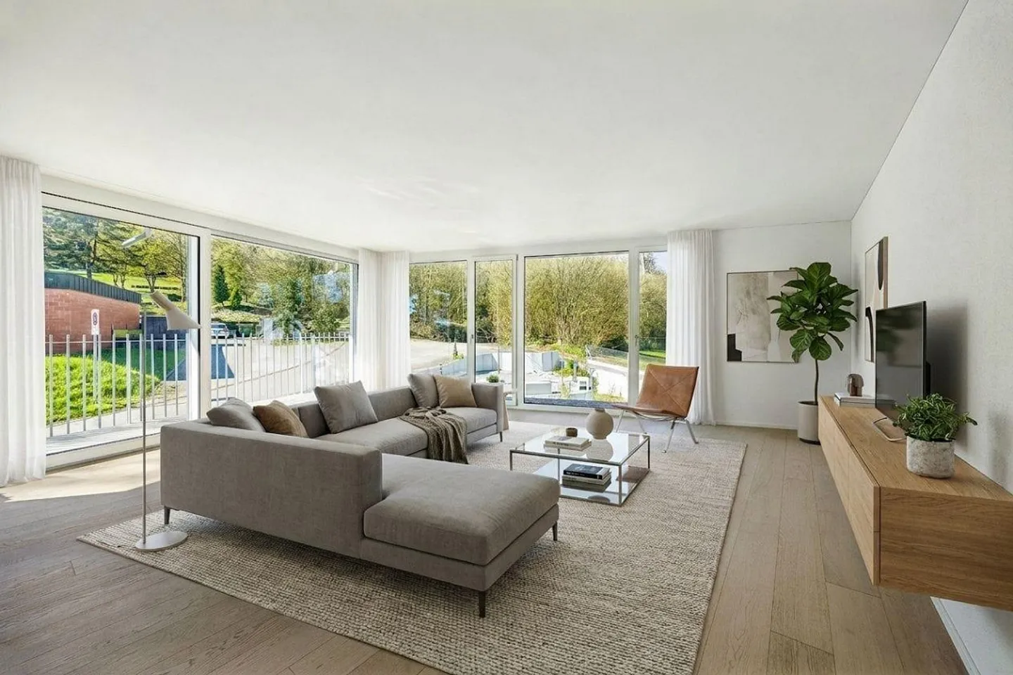 Modernes Apartment mit sonnigem Balkon - Foto 3 von 12