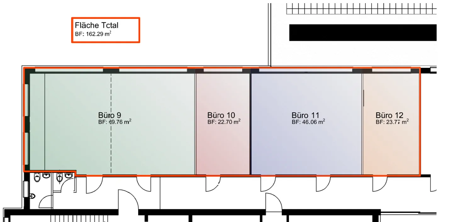 Spazio ufficio moderno in posizione centrale a Frutigen in affitto - Foto 6 di 6
