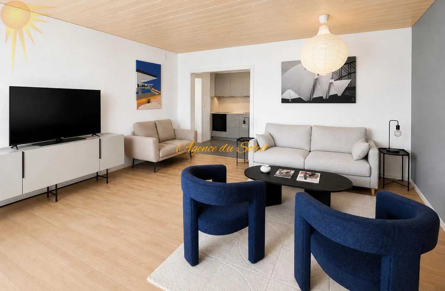 Zu vermieten (Wintersaison) dieses gemütliche und geräumige Studio im Zentrum von Crans! - Foto 1 von 13