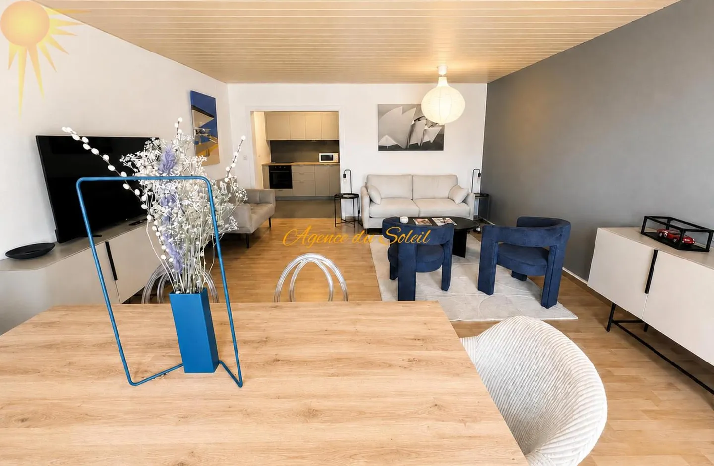 Zu vermieten (Wintersaison) dieses gemütliche und geräumige Studio im Zentrum von Crans! - Foto 4 von 13