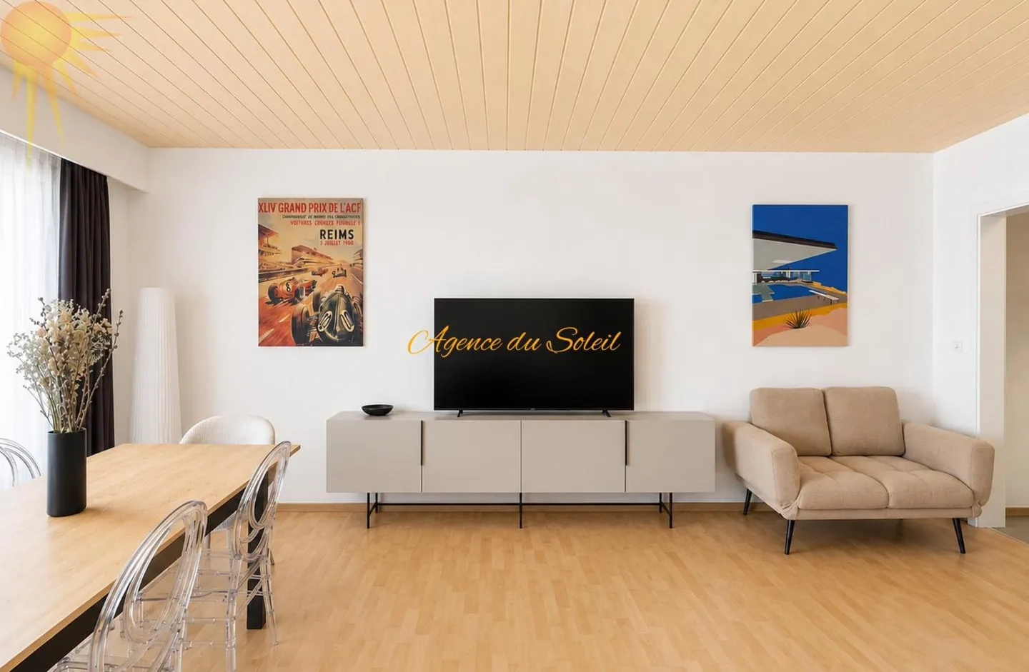 Zu vermieten (Wintersaison) dieses gemütliche und geräumige Studio im Zentrum von Crans! - Foto 5 von 13