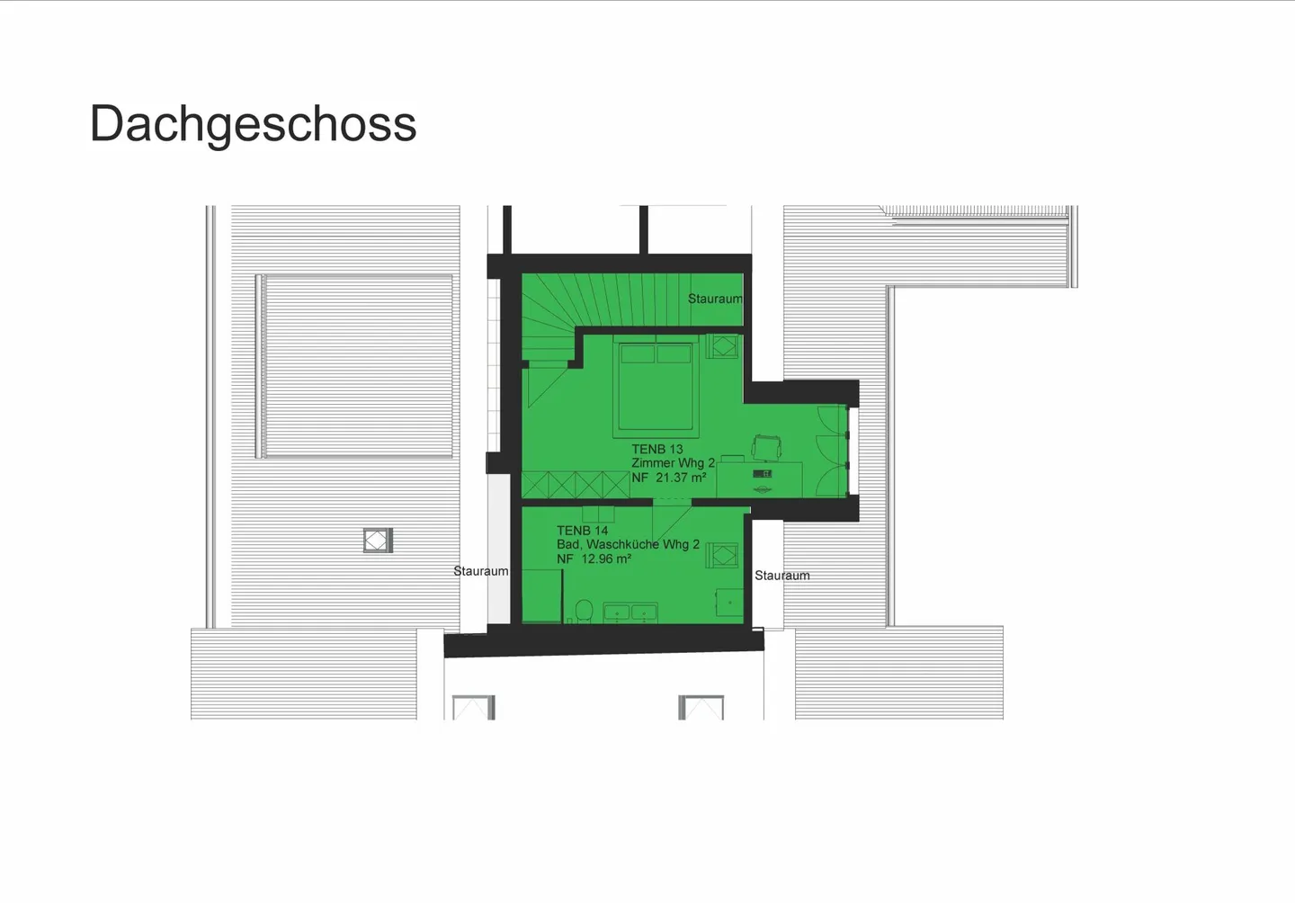 Nuovo appartamento duplex di 3,5 stanze a Schinznach Dorf - Foto 2 di 9