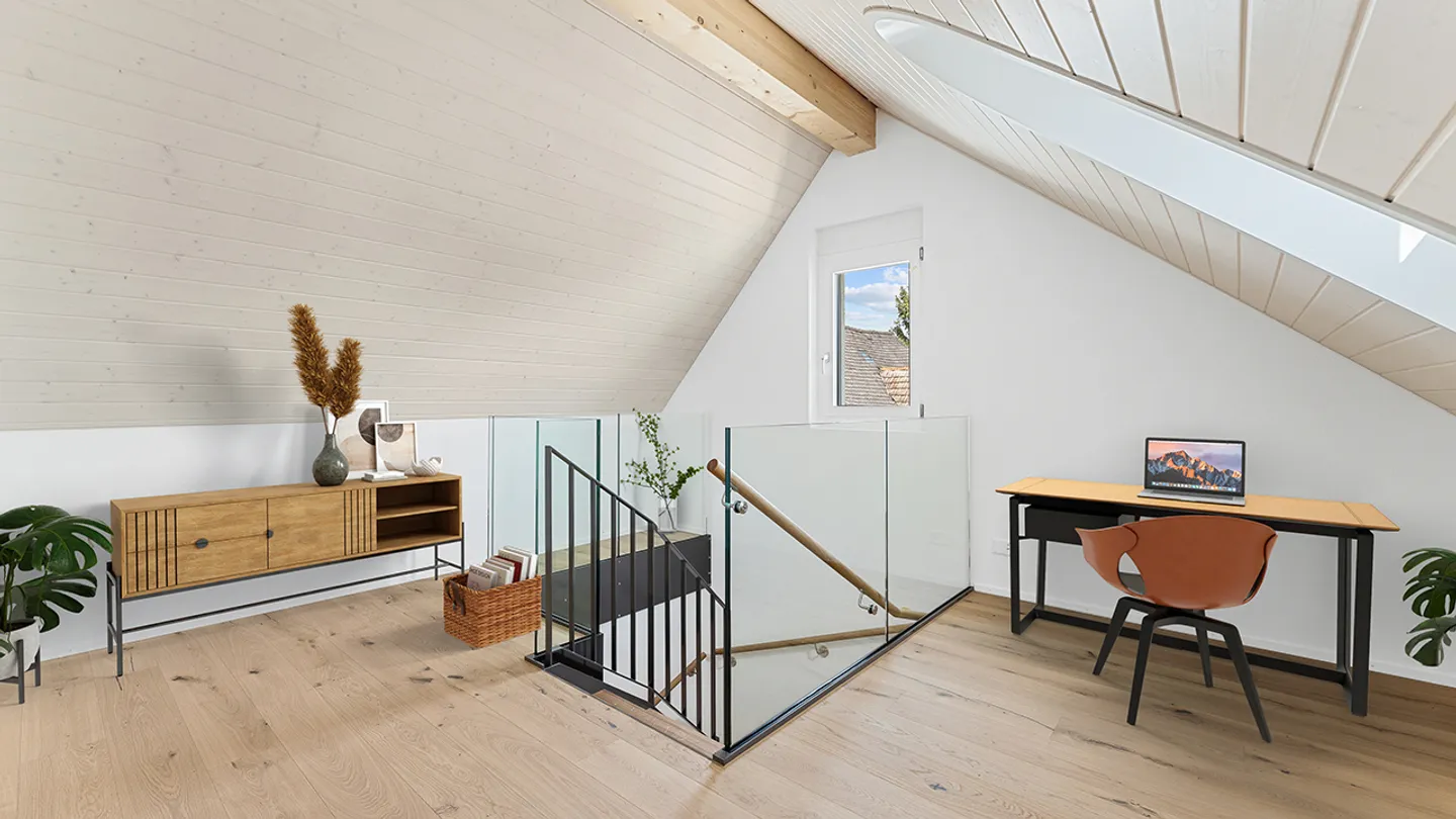 4½-Room Maisonette Apartment with Atelier in Ettingen - Photo 6 of 25