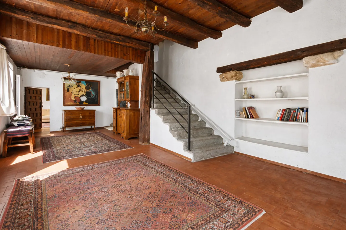 Maison caractéristique du Tessin immergée dans le vert de l'Alto Malcantone - Photo 5 sur 13