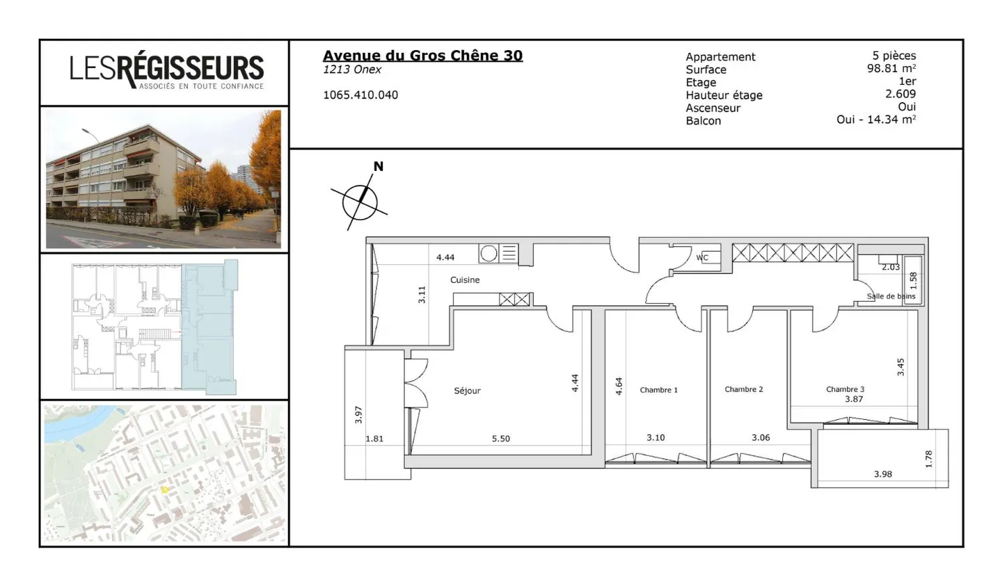 5-Zimmer-Wohnung - Foto 2 von 2