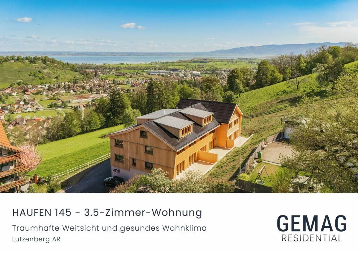 HAUFEN 145 - 3.5-room apartment on the ground floor with breathtaking views - Photo 1 of 14