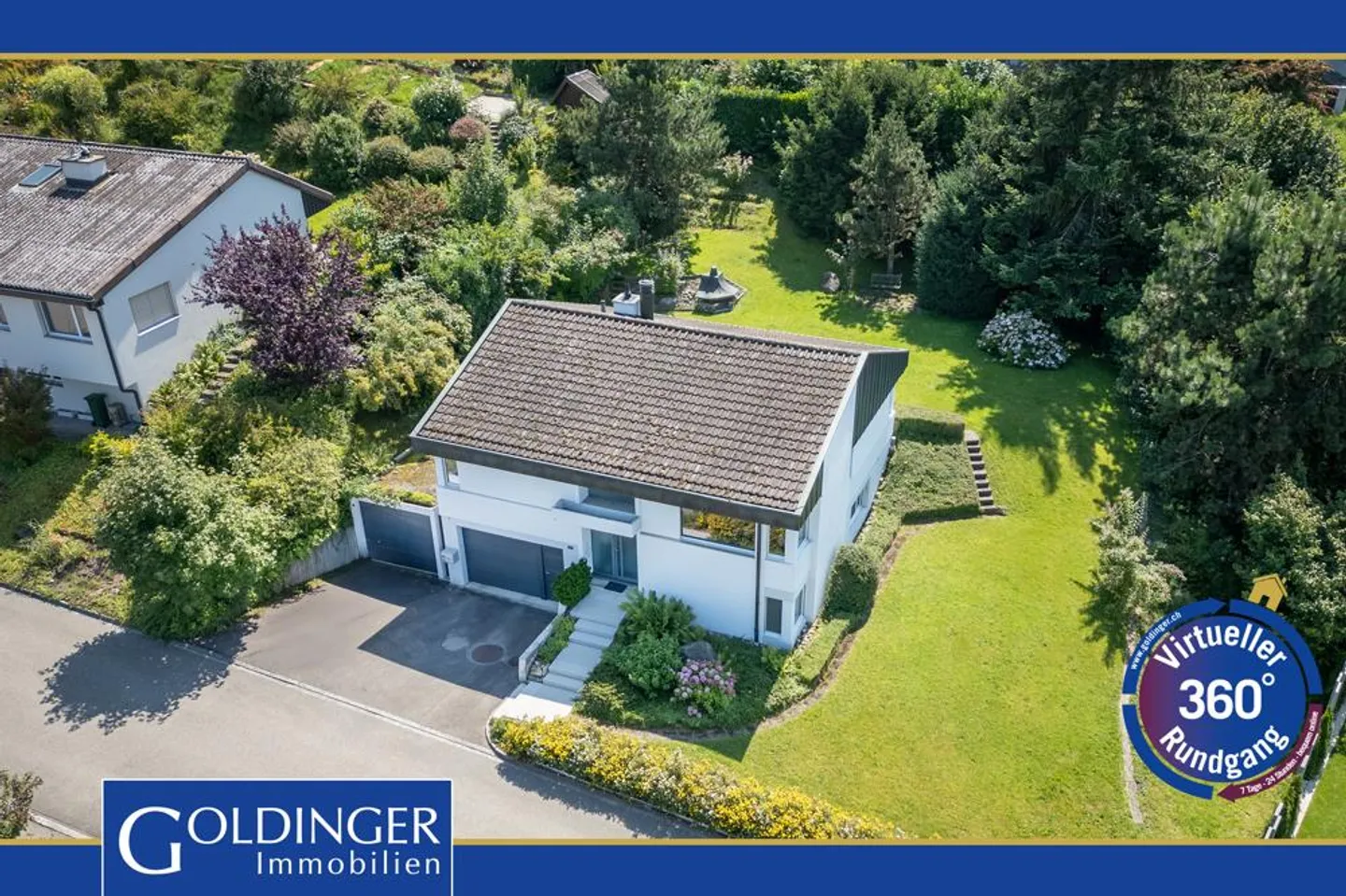 Casa luminosa con giardino idilliaco e vista sul Lago di Costanza - Foto 1 di 7