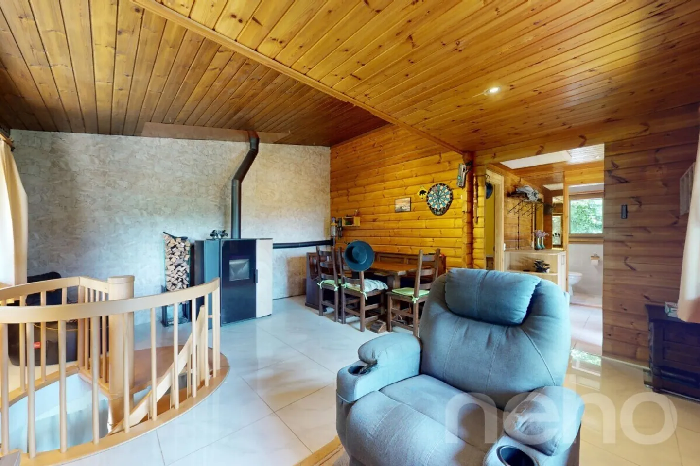 Außergewöhnliches Chalet mit Panoramablick und Südausrichtung - Foto 5 von 13