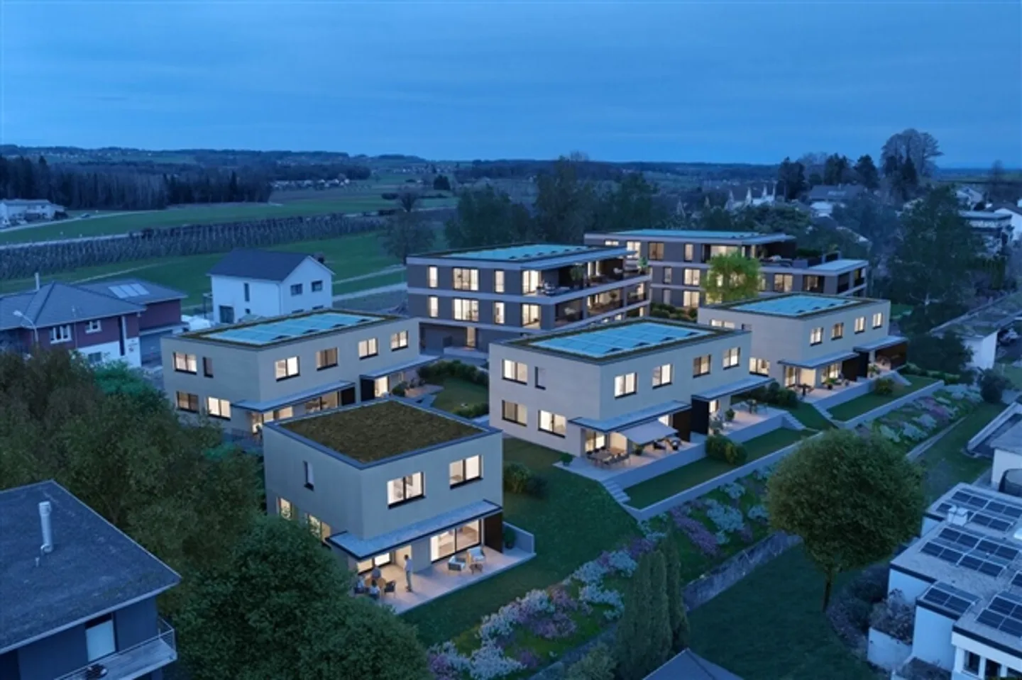 «Neubau AUREA Sulgen - grosszügiges 5.5-Zi. Doppel-Einfamilienhaus» - Photo 6 sur 6