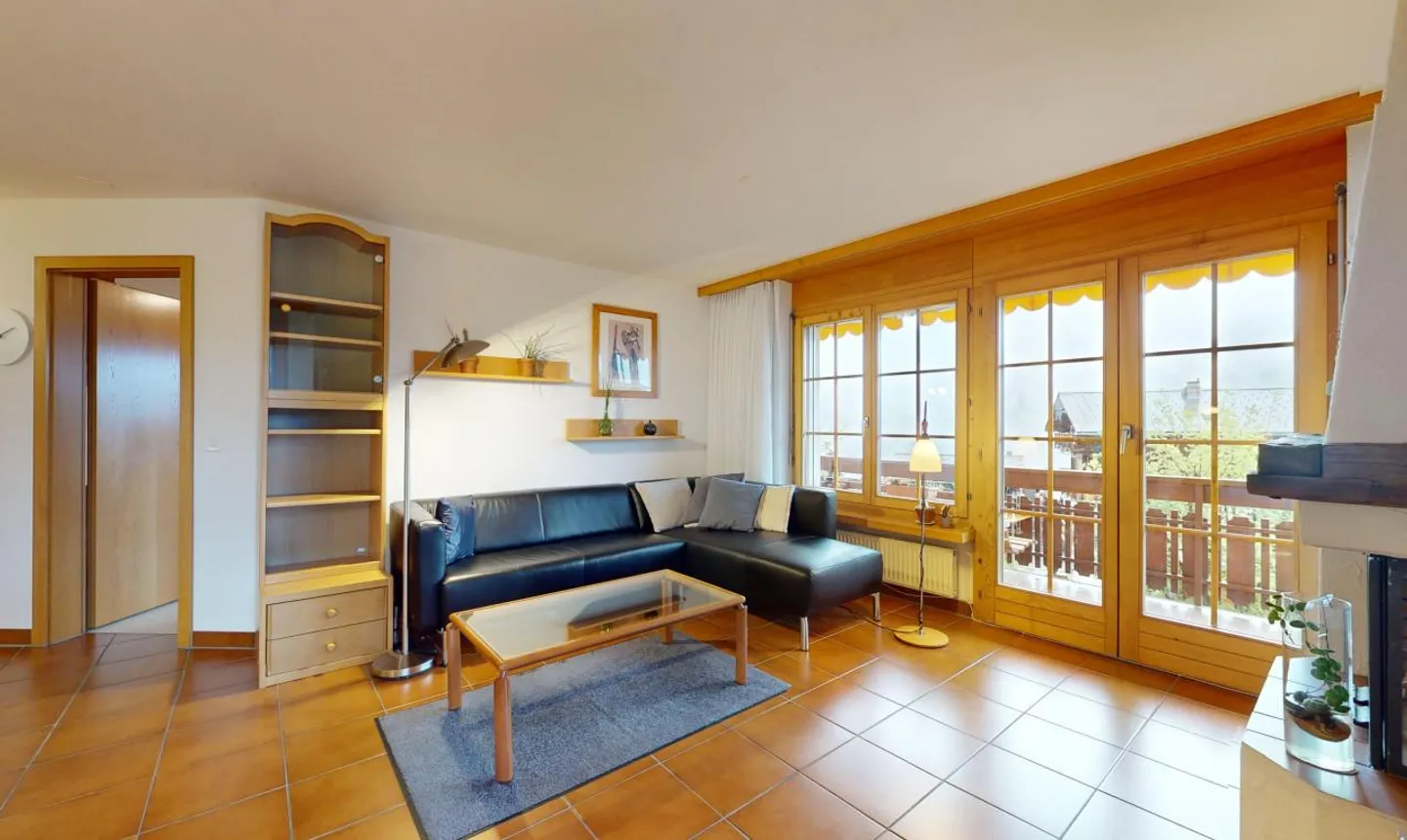 Appartement ensoleillé de 3½ pièces avec vue sur les montagnes au cœur de Grächen - Photo 12 sur 13