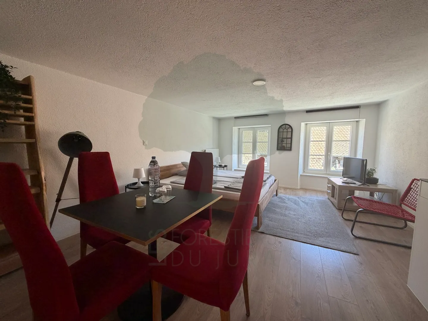 Appartamento 1.5 stanze arredato nel centro di Porrentruy - Foto 3 di 4