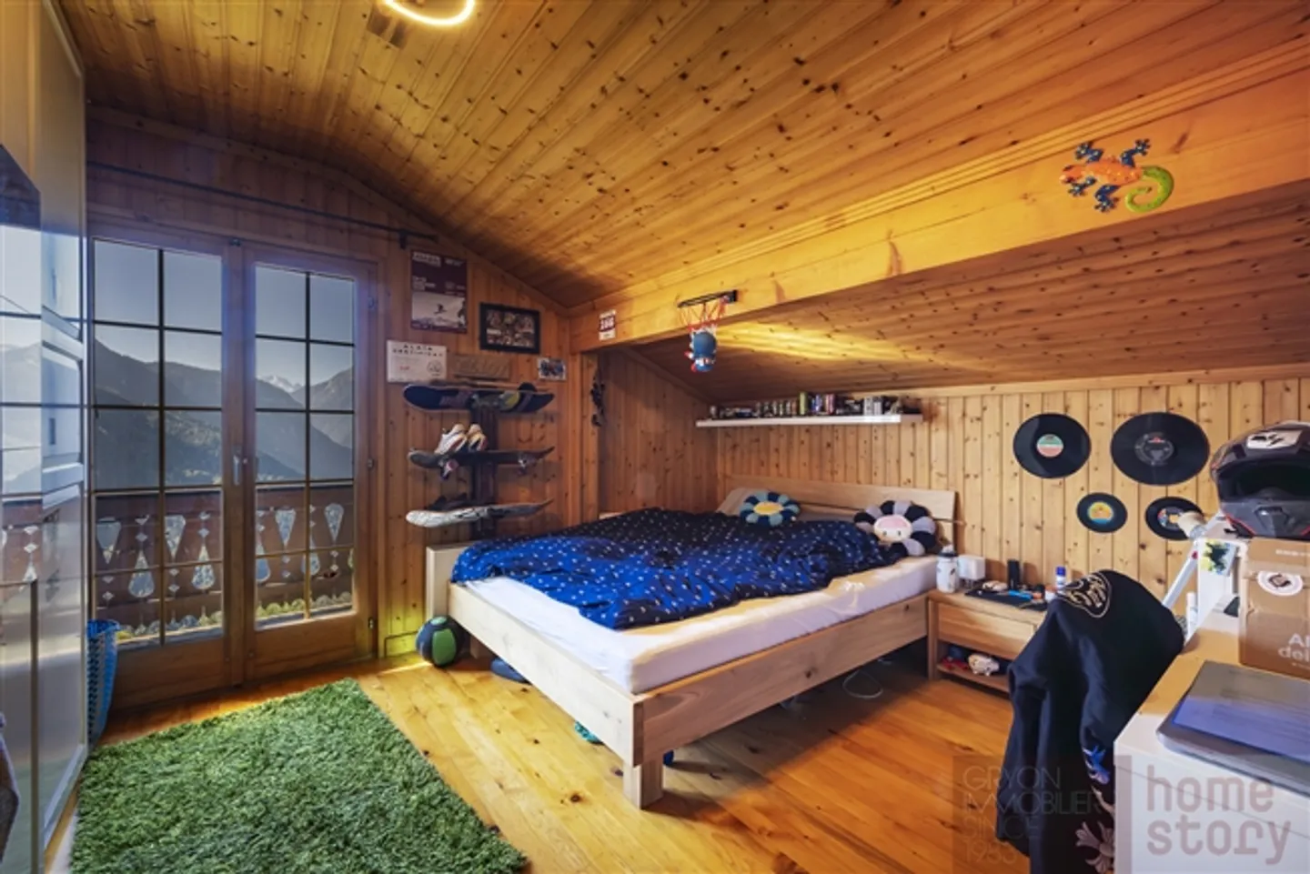 Les Posses-sur-Bex - Chalet avec 6 chambres, vue panoramique sur les Dents-du-Midi - Photo 18 sur 20