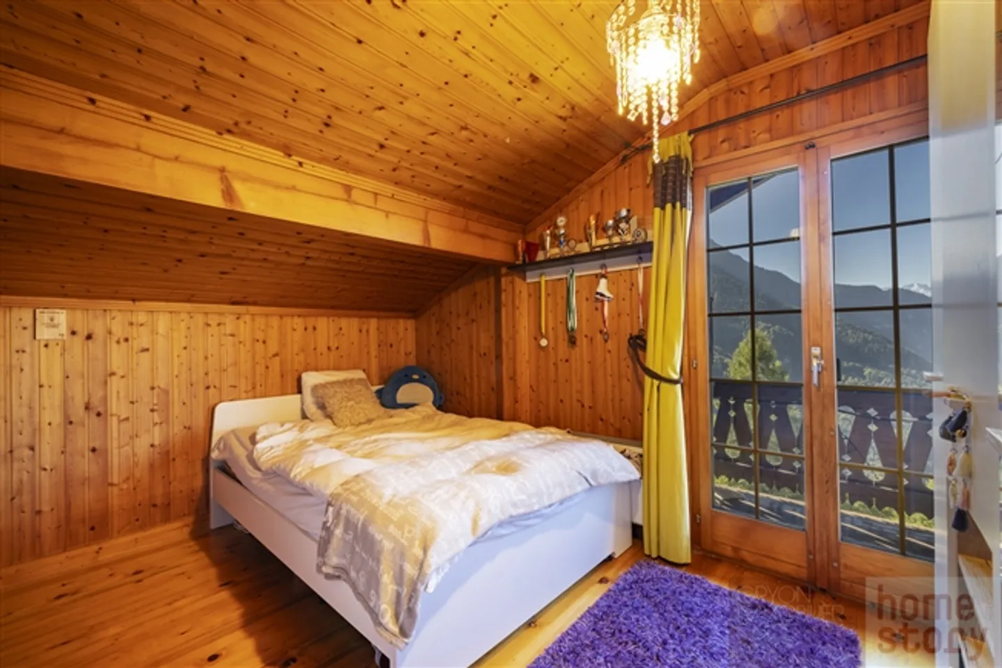 Les Posses-sur-Bex - Chalet avec 6 chambres, vue panoramique sur les Dents-du-Midi - Photo 19 sur 20