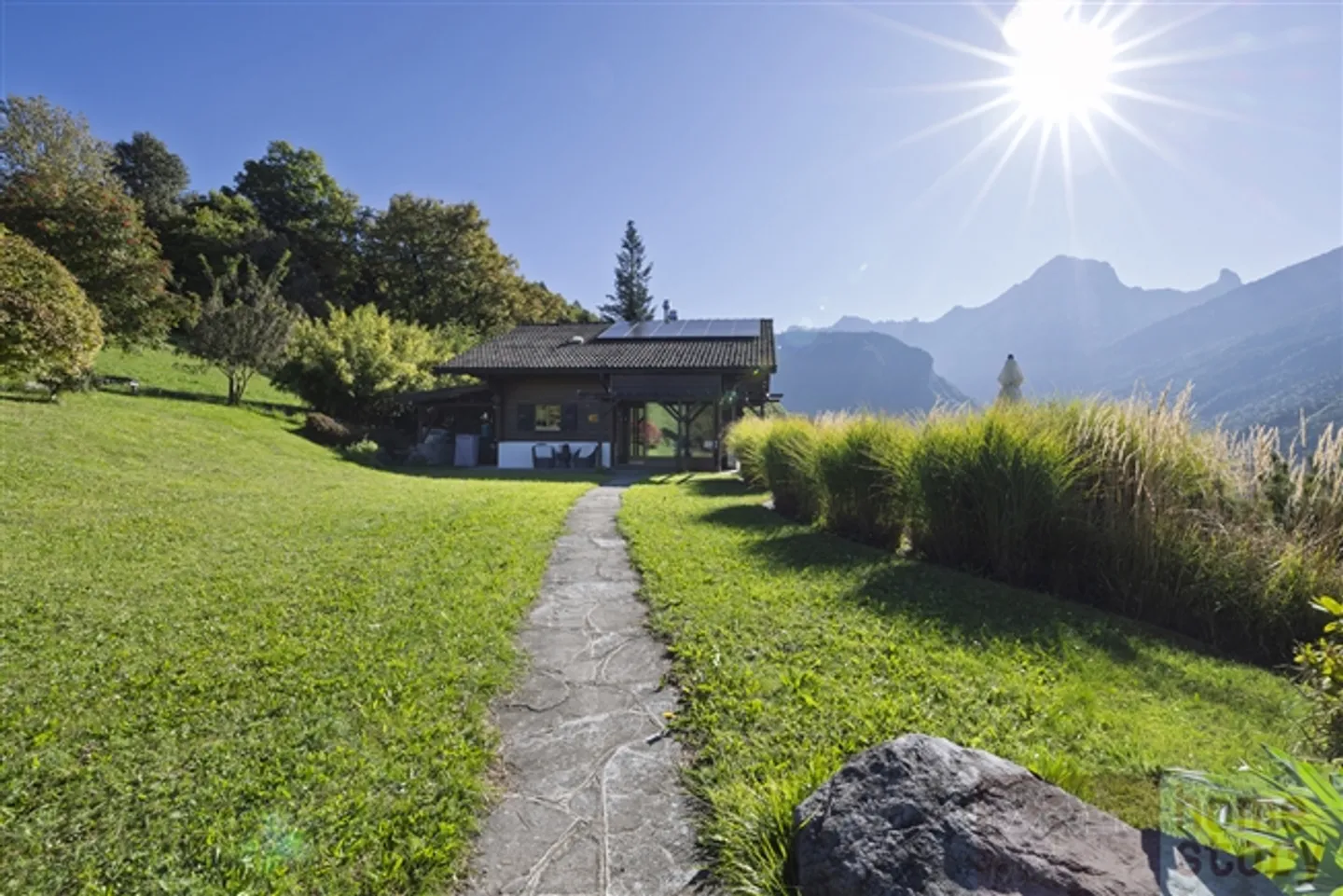 Les Posses-sur-Bex - Chalet avec 6 chambres, vue panoramique sur les Dents-du-Midi - Photo 11 sur 20