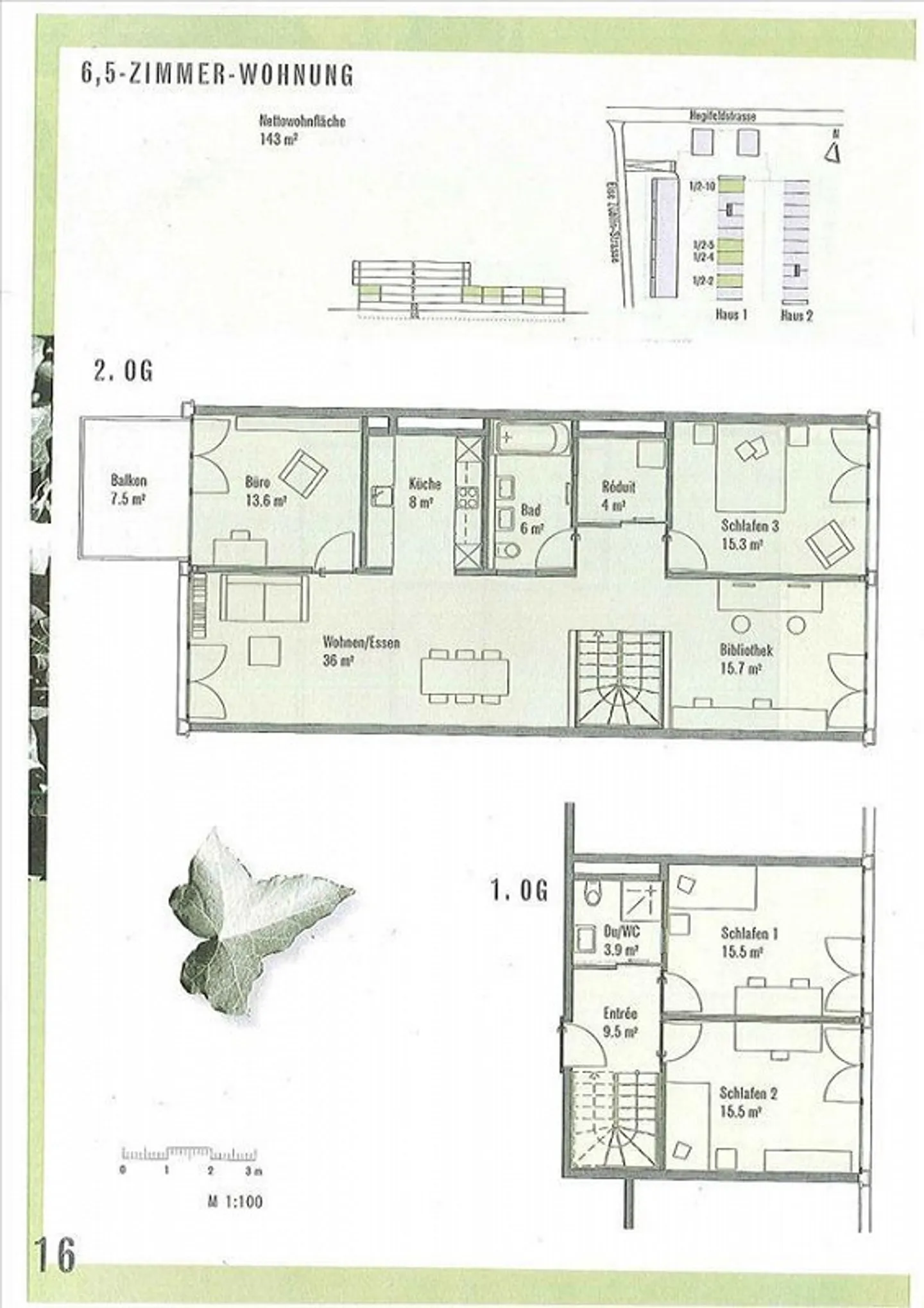 Spacious 6.5 Room Apartment on Two Floors - Photo 7 of 7