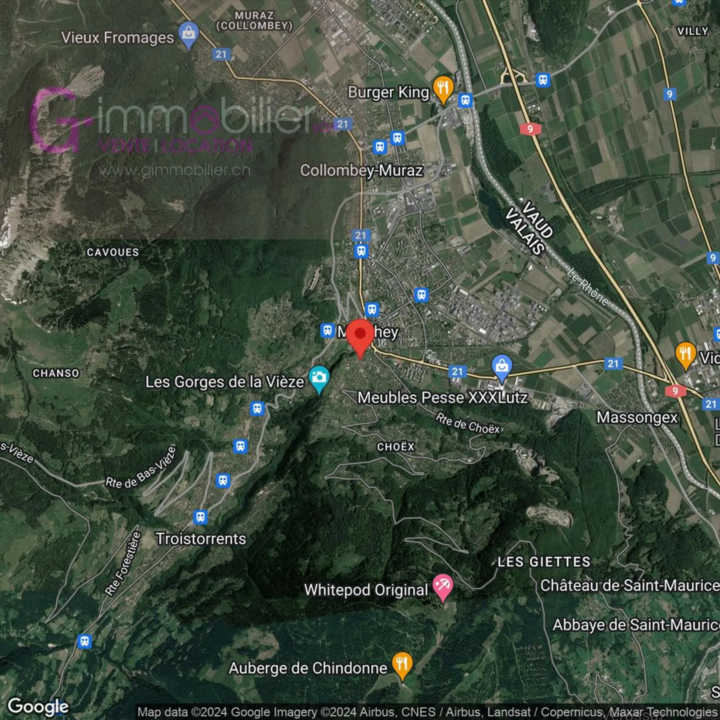Einzigartiges Projekt in den Höhenlagen von Monthey, in einem Villenviertel - Foto 10 von 12