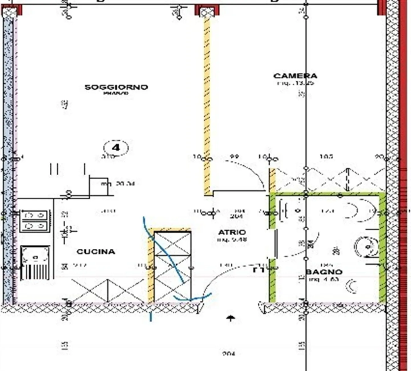 Paradiso - appartamento moderno e arredato con 2,5 stanze - Foto 11 di 11