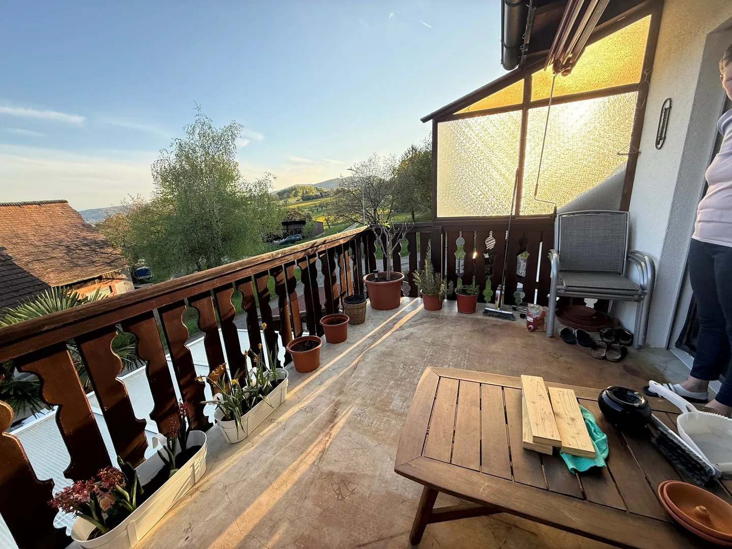 Charming 4.5-Room Apartment with Fireplace and Balcony in Bözberg - Photo 15 of 16