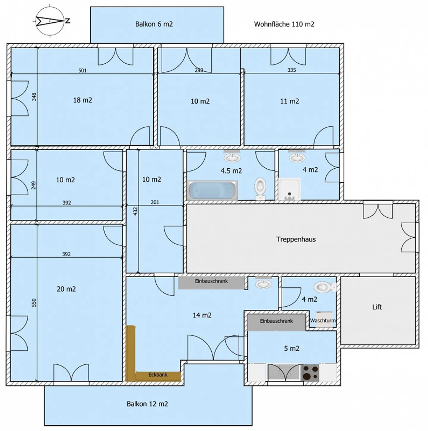 Appartamento di 5,5 stanze - Foto 15 di 15