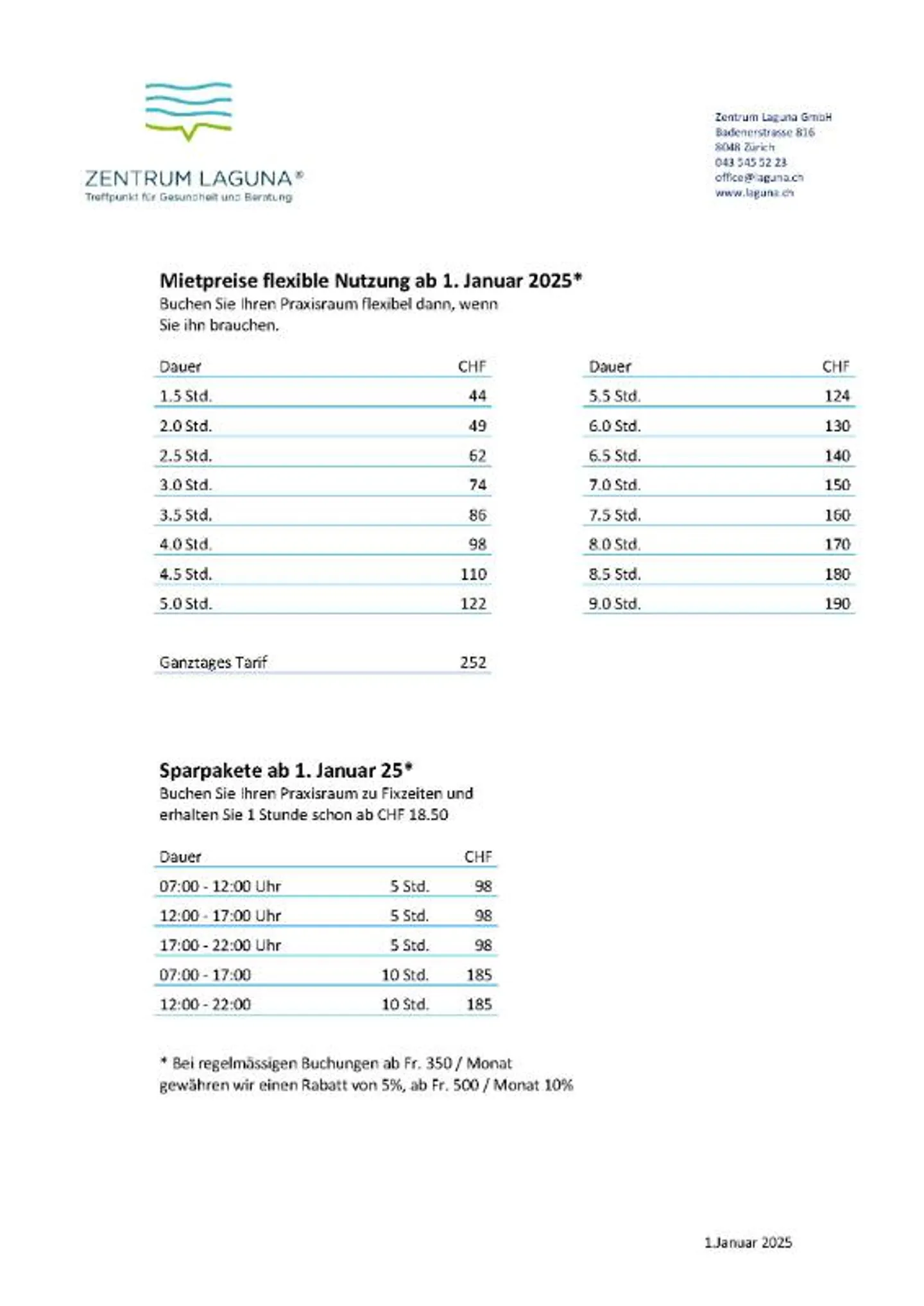 Spazi di pratica e trattamento flessibili a Zurigo-Altstetten - Foto 8 di 8