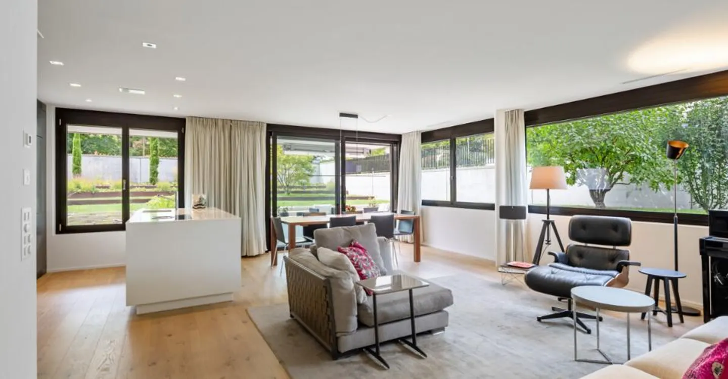 Küsnacht : appartement de jardin moderne avec un grand espace extérieur - Photo 4 sur 6