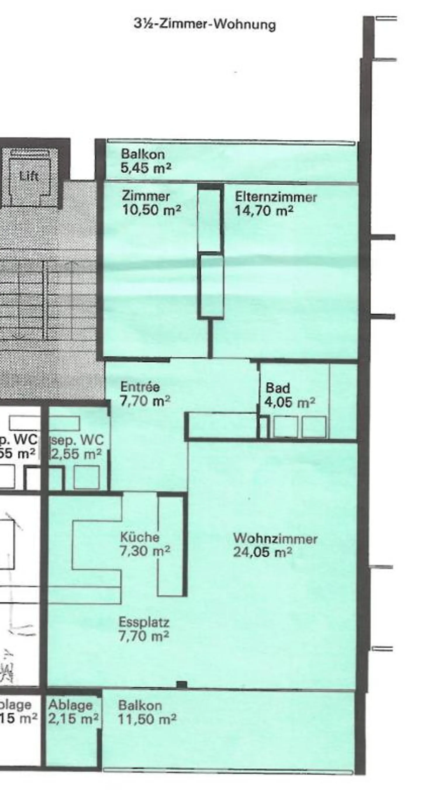 Appartamento 3.5 locali - Foto 5 di 5
