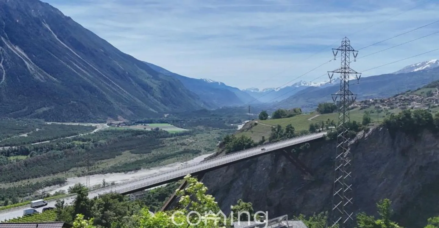 Terreno edificabile soleggiato a Leuk con vista magnifica - completamente sviluppato - Foto 8 di 11