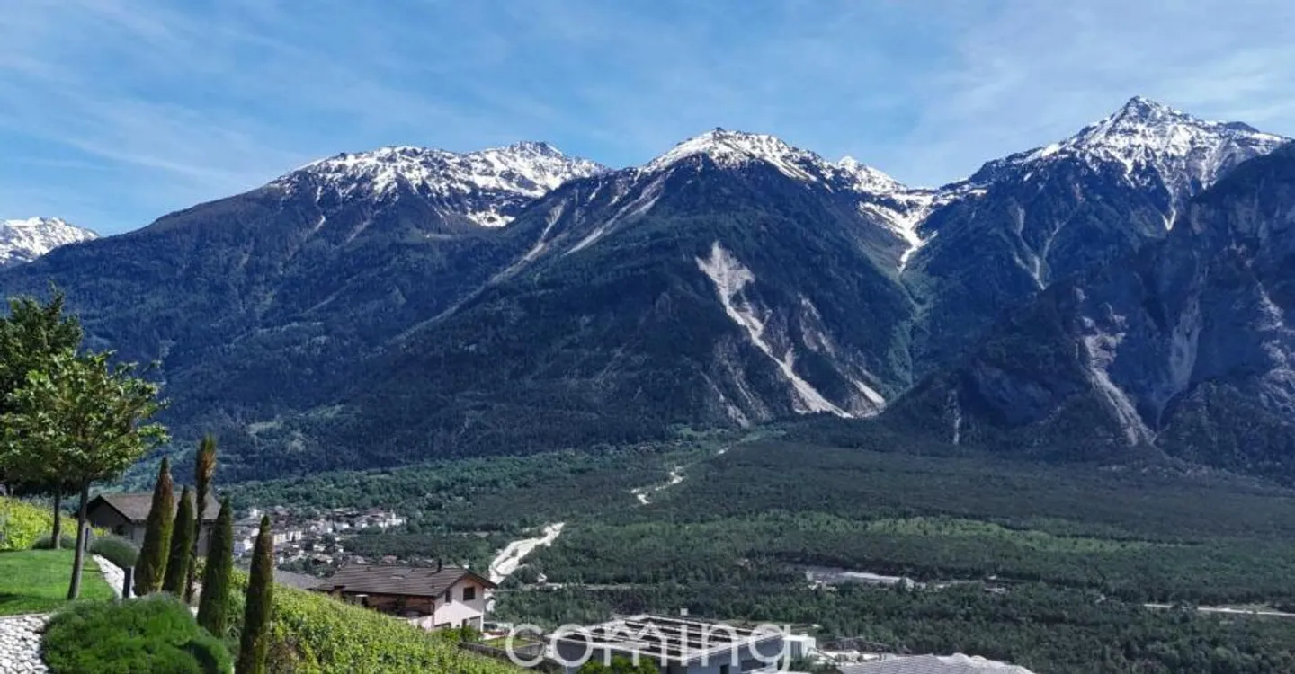 Terreno edificabile soleggiato a Leuk con vista magnifica - completamente sviluppato - Foto 9 di 11
