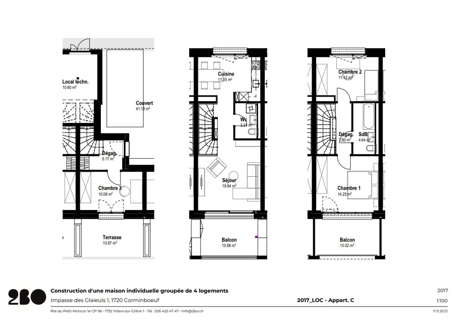 Charming Triplex in Corminboeuf - Photo 13 of 13