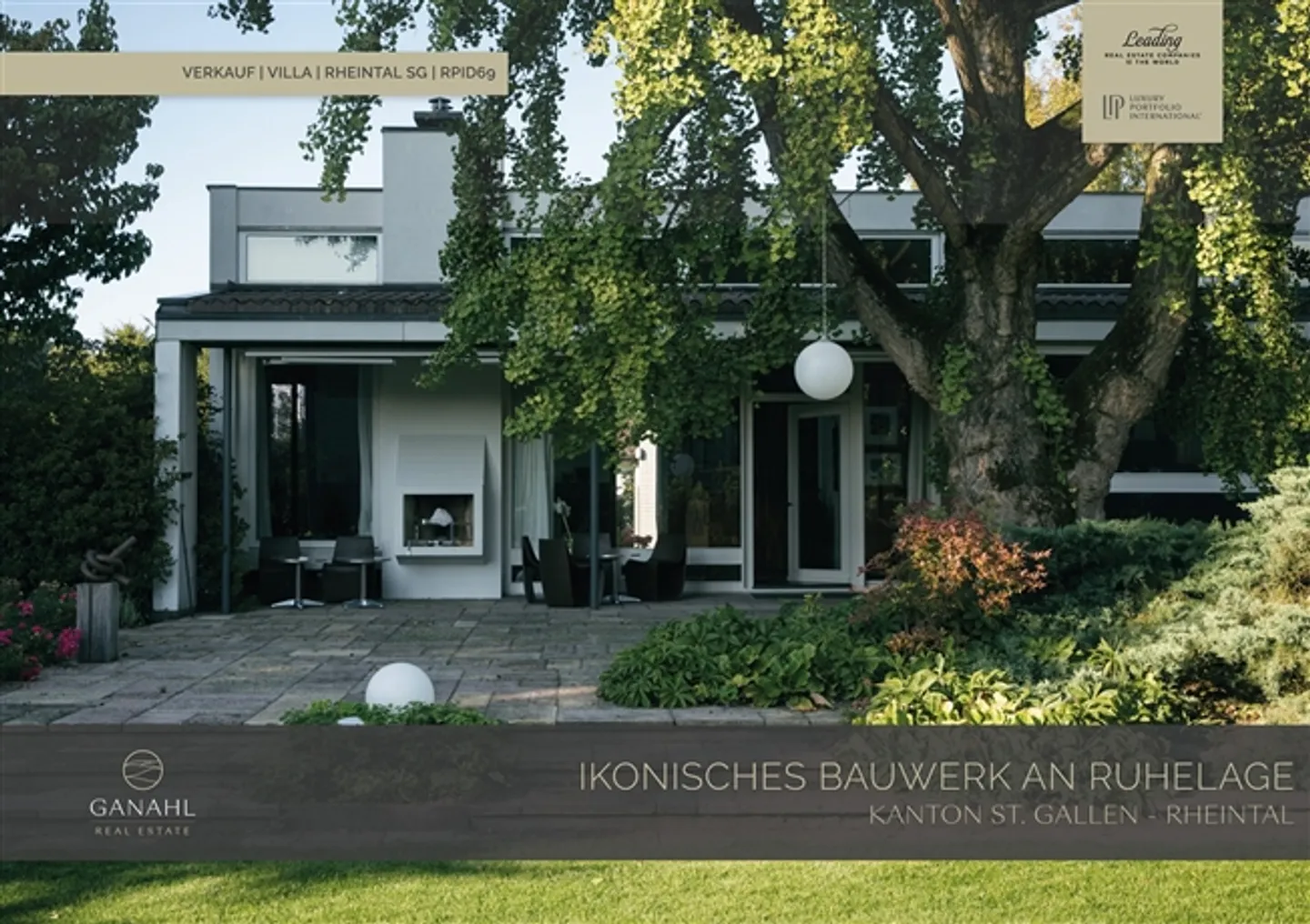 «Ikonische Bauhaus-Villa an privilegierter Ruhelage – Rheintal SG» - Photo 1 sur 15