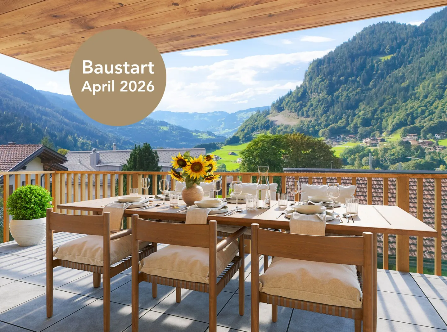 4.5-Zimmer-Wohnung 2. OG ZWEITWOHNSITZ - Photo 1 of 6