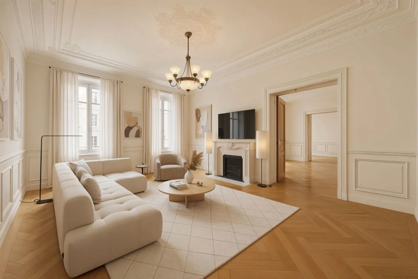 Magnificent high-end apartment / 7 rooms / 5 bedrooms - Photo 1 of 3