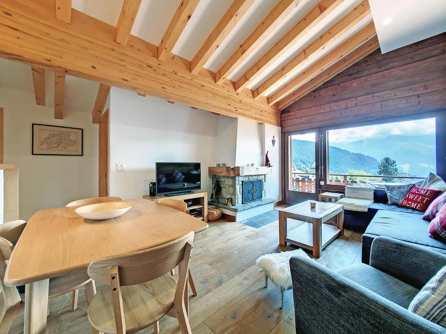 Dachgeschosswohnung in Verbier - Foto 3 von 13