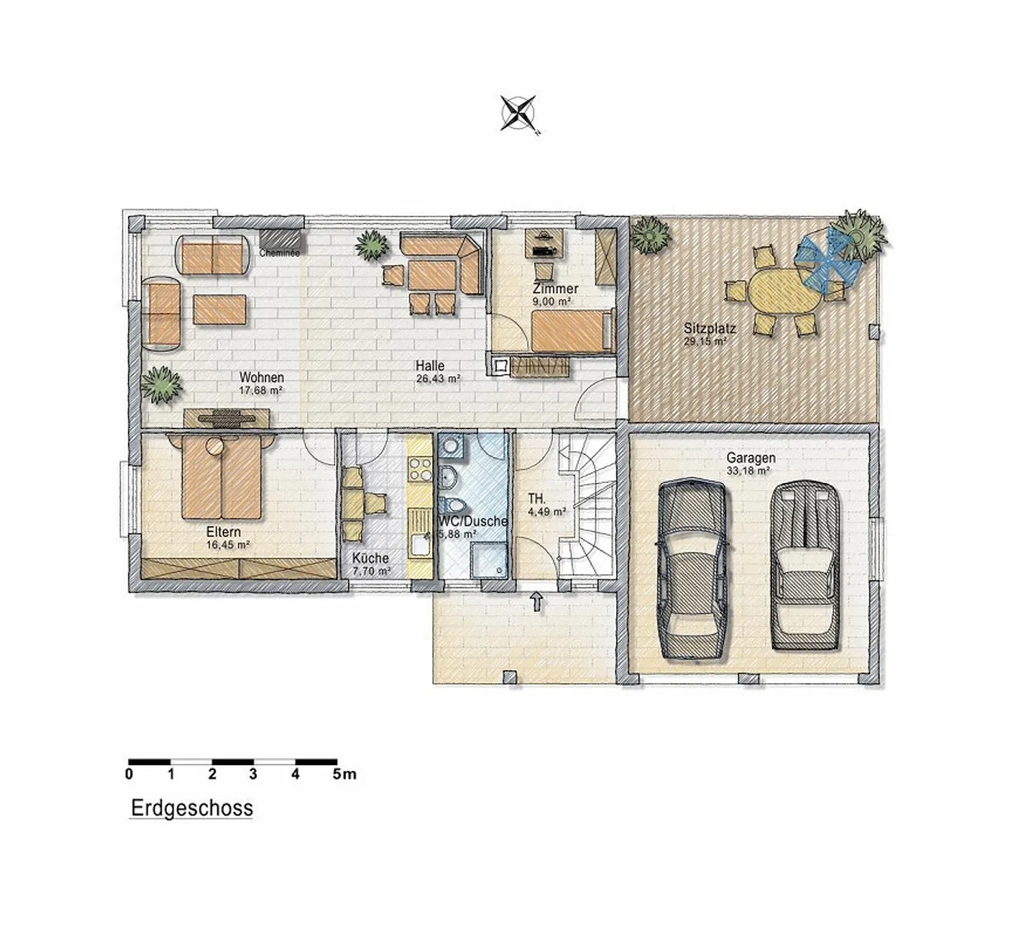 Maison de campagne au bord du ruisseau – 1'700 m2 de terrain et piscine. - Photo 17 sur 19
