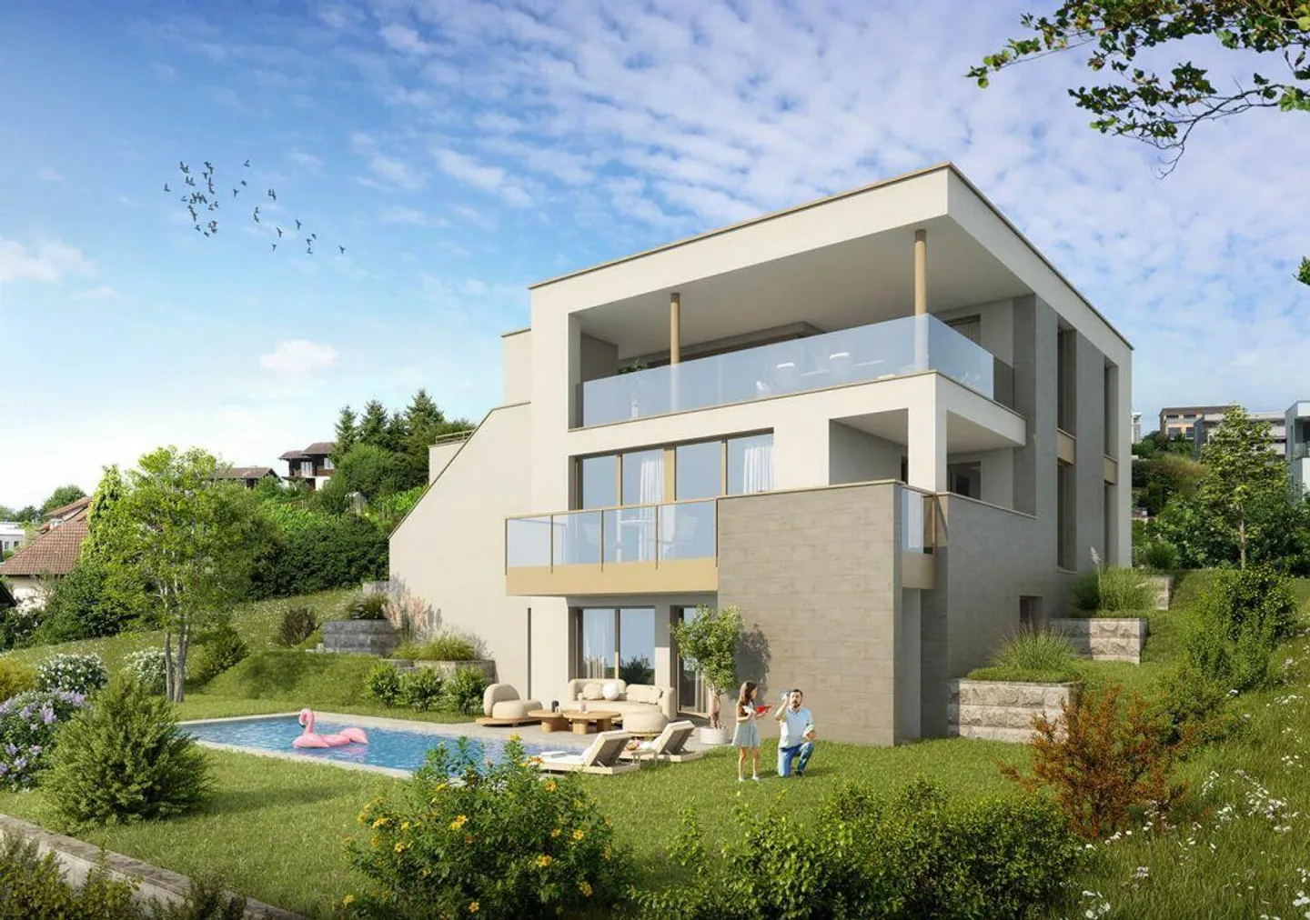 Casa unifamiliare di 7,5 stanze con carattere di benessere - Foto 1 di 9