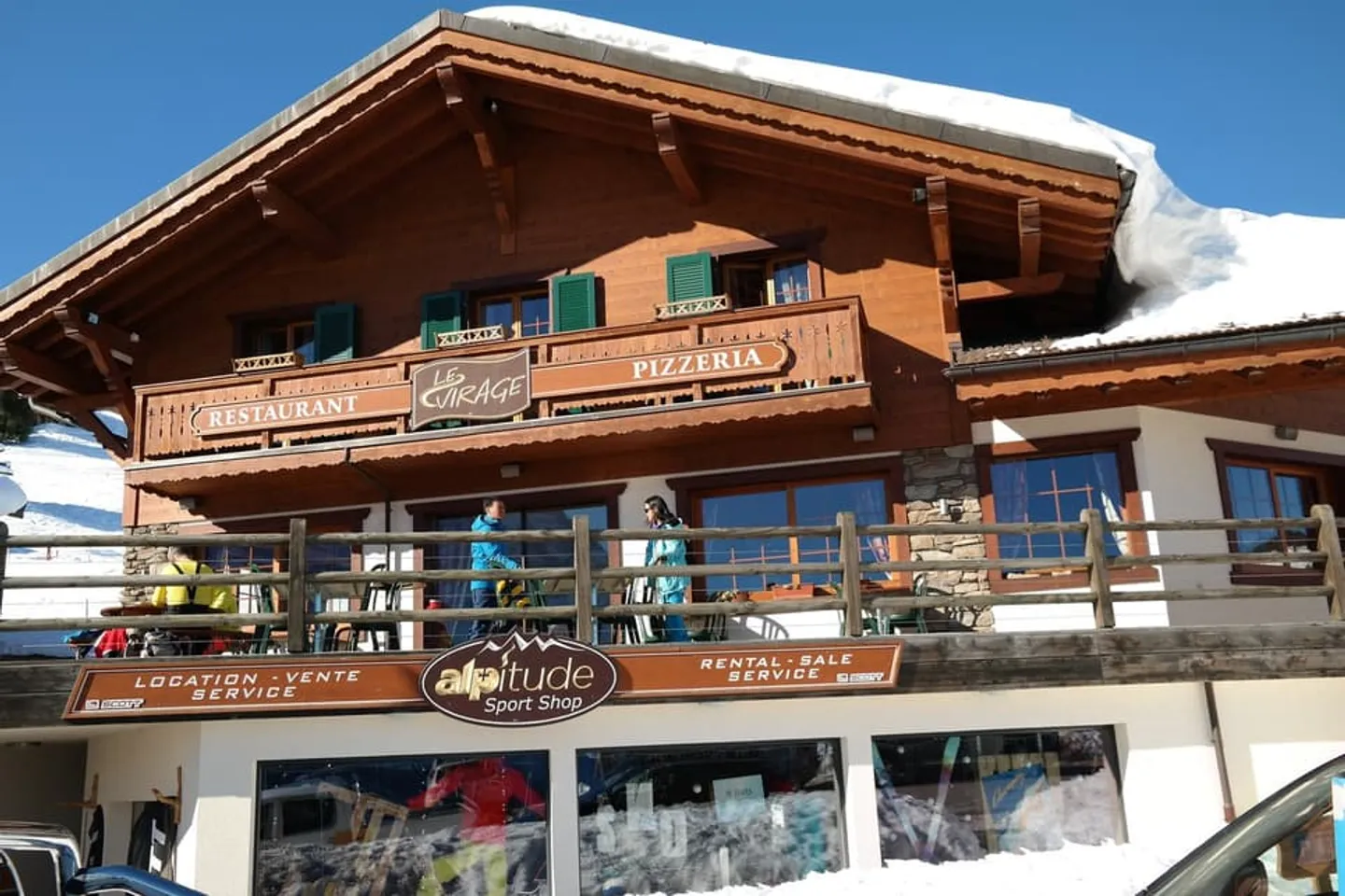Restaurant "Le Virage" à Champoussin dans les Portes-du-Soleil - Photo 8 sur 9