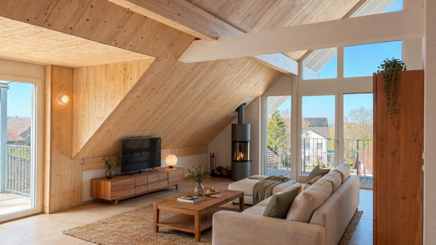 Sunny Penthouse Apartment with a View - Photo 2 of 11