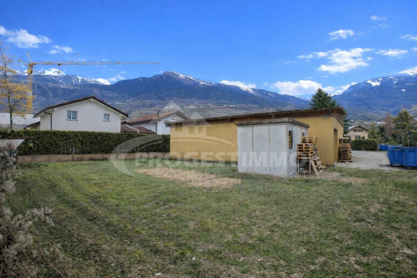 Terrain Constructible à Conthey - Photo 1 sur 3