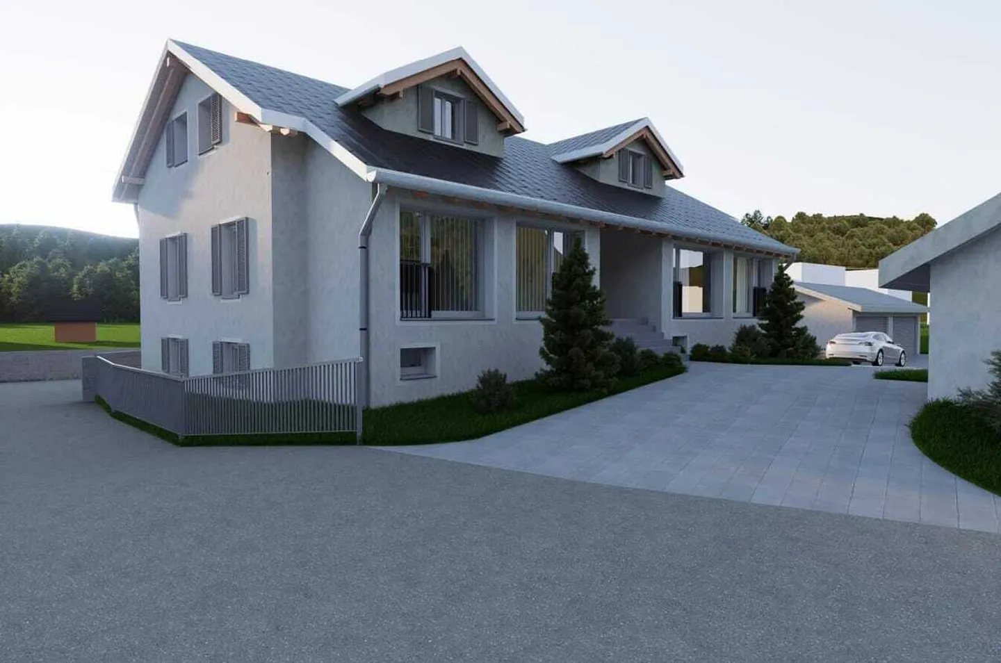 4.5-Room Semi-Detached House in Churwalden - Photo 2 of 7