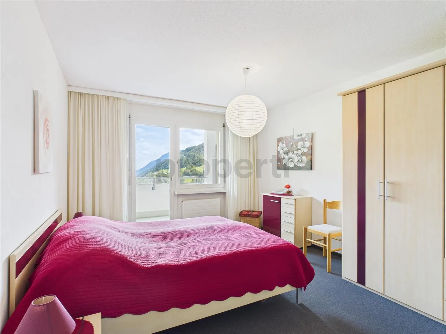 Charmante 2.5-Zimmer-Wohnung mit Bergblick in Disentis/Mustér - Erst- oder Zweitwohnsitz - Foto 5 von 12