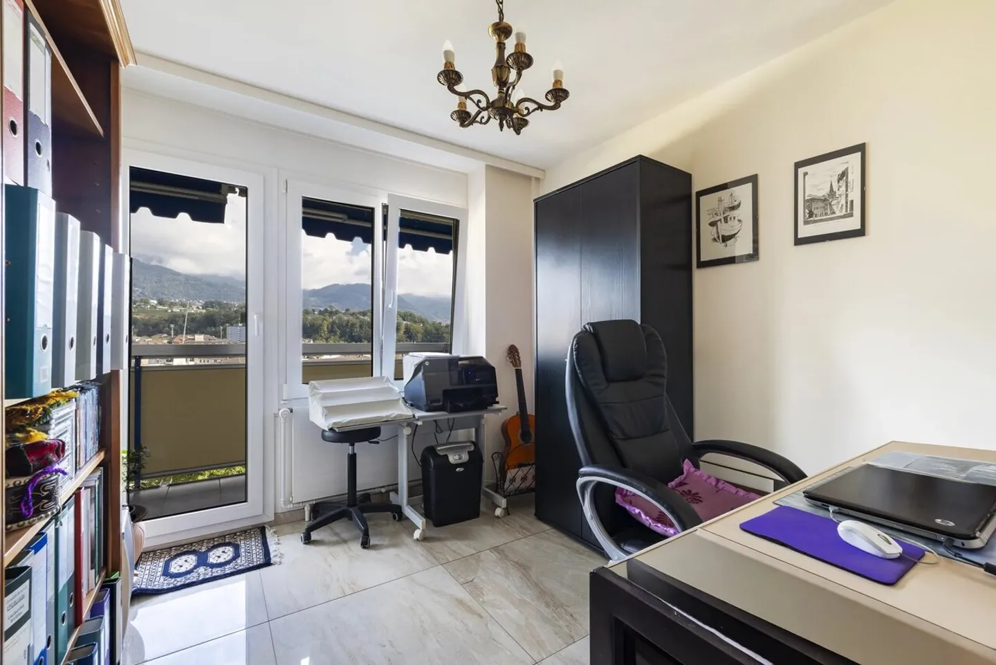 Superbe 5.5 pièces en attique avec vue ! - Photo 7 sur 13