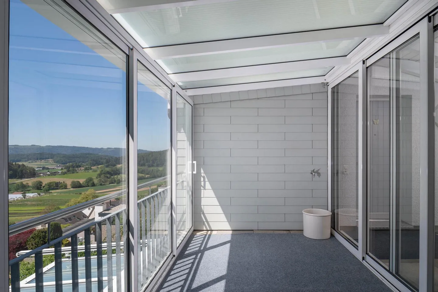 Grosszügige 3½-Zimmer-Dachwohnung mit Wintergarten! - Foto 4 von 14