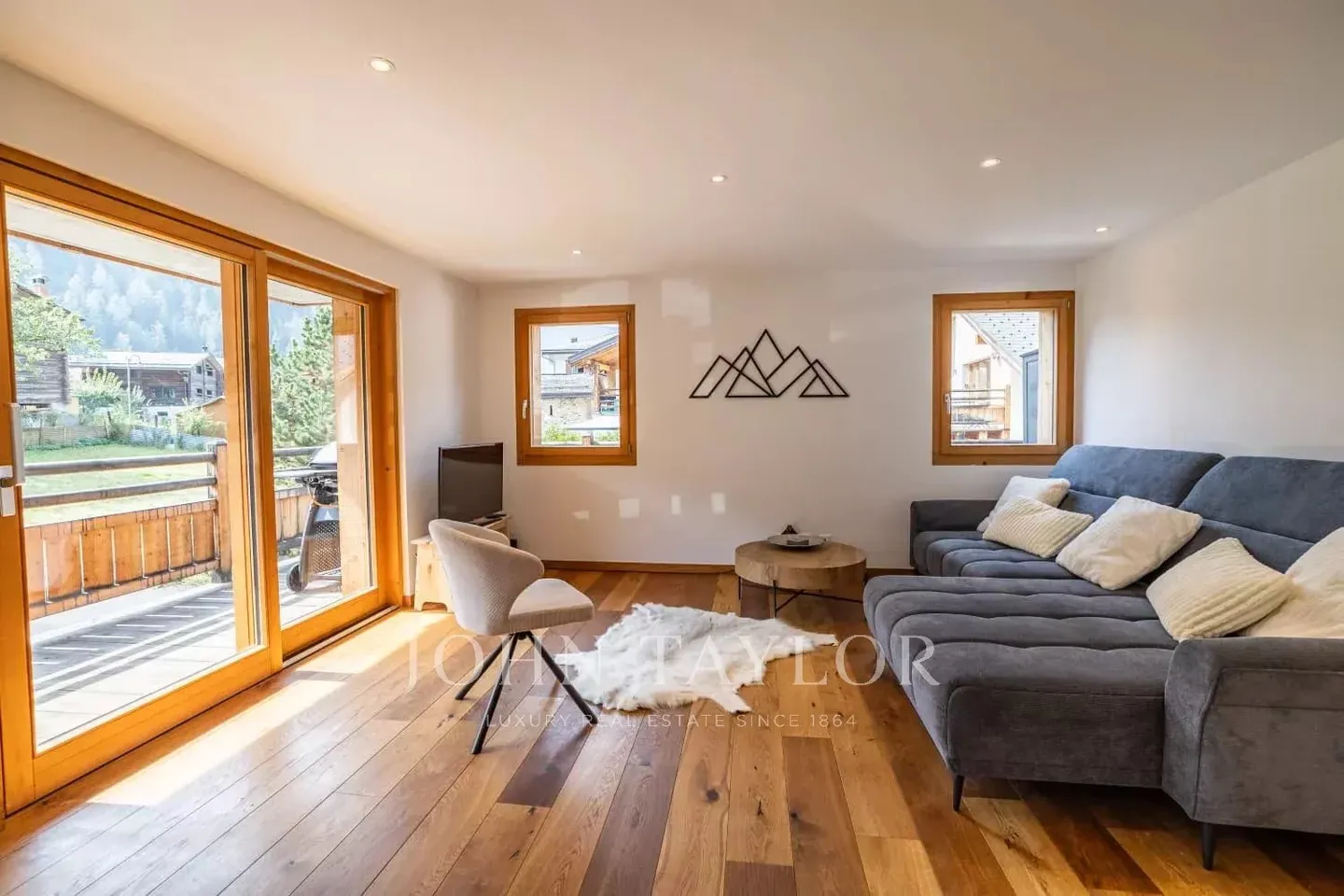 Sonnige 2-Zimmer-Wohnung – Le Châble - Foto 1 von 12