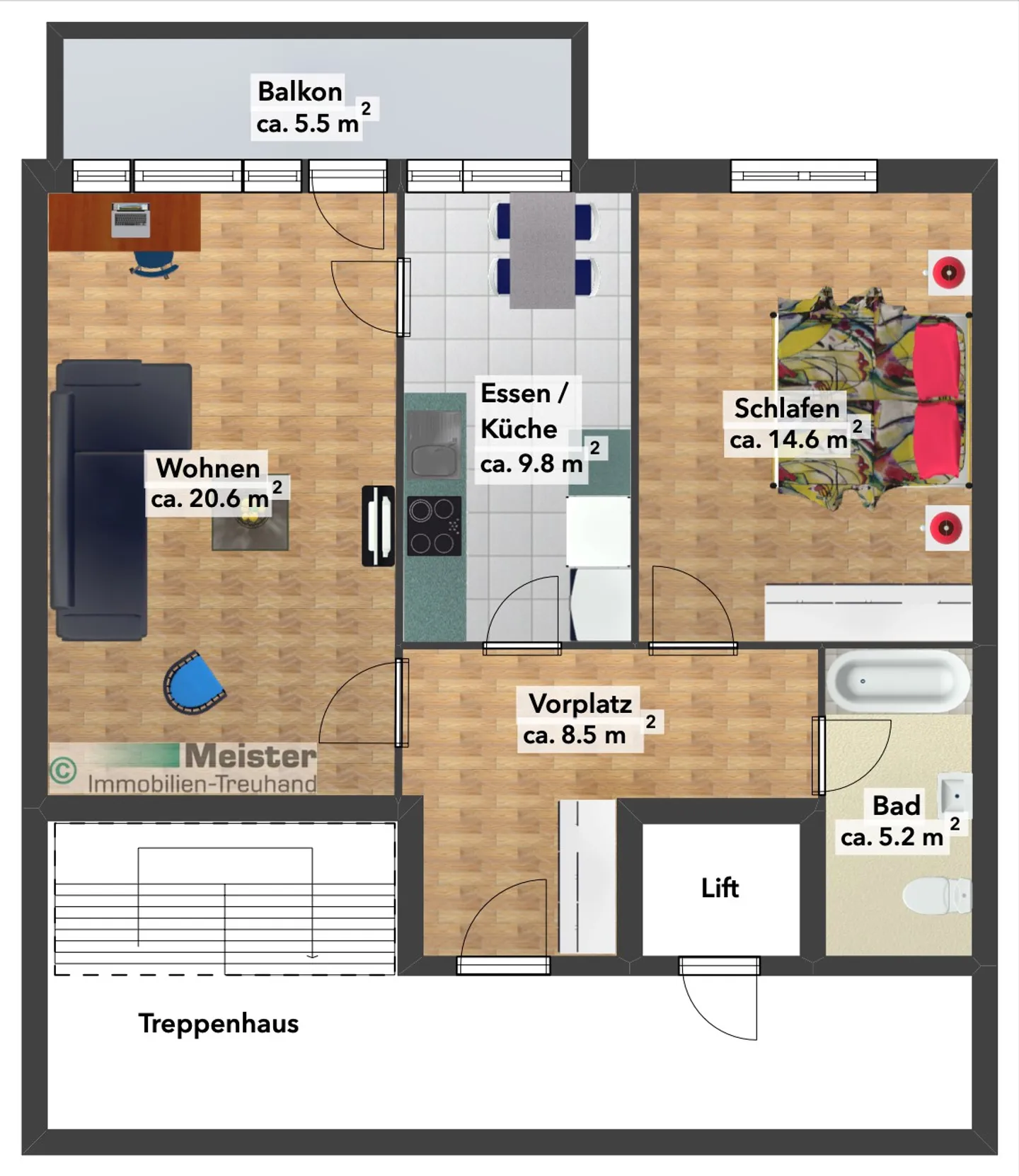 Living in the popular Gotthelf district - Photo 7 of 7