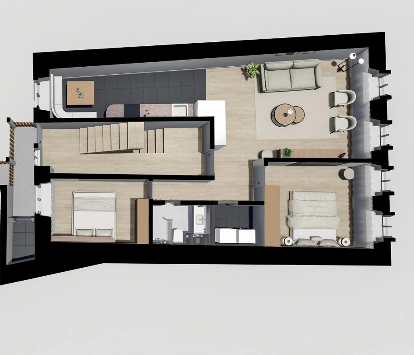 Erstbezug nach Totalsanierung - Foto 7 von 7