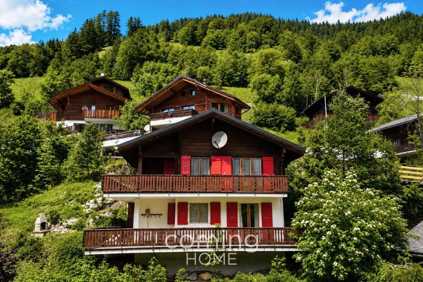 Chalet nel Lötschental con due appartamenti di 3,5 stanze combinabili - Vista panoramica sulle montagne e seconda casa Kippel VS - Foto 1 di 13