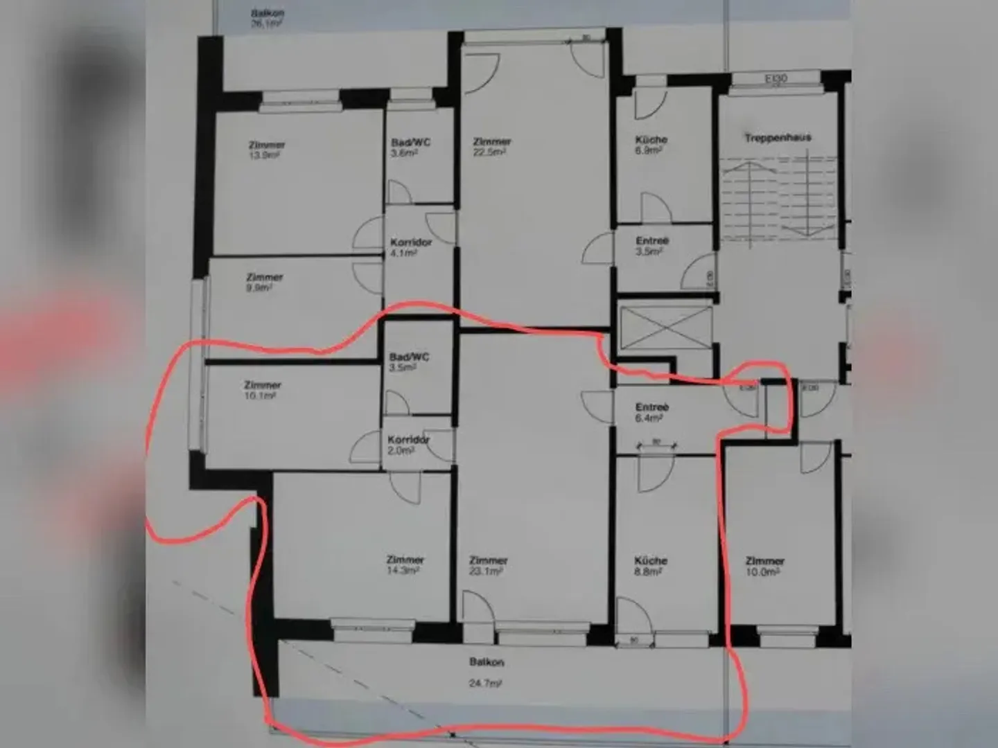 Renovierte Wohnung mit Balkon - Foto 10 von 10