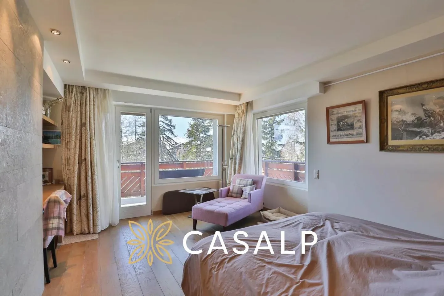 Spazioso appartamento di 3.5 locali nel centro di Crans - Foto 11 di 13